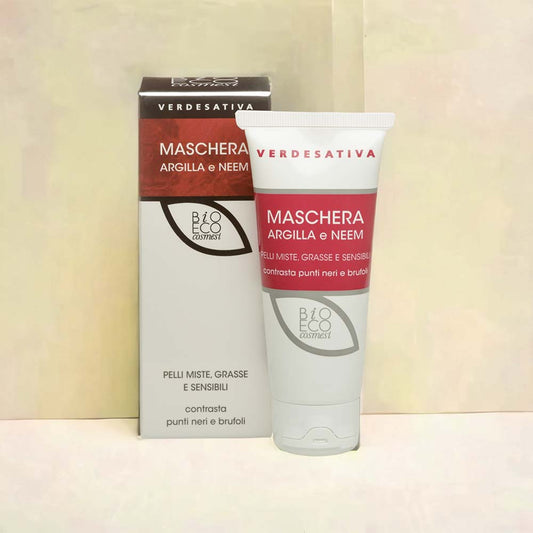 Maschera Argilla e Neem