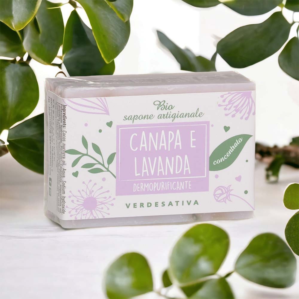 Sapone Canapa e Lavanda