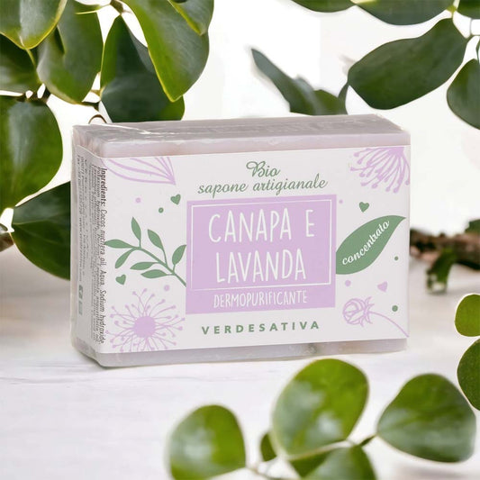 Sapone Canapa e Lavanda
