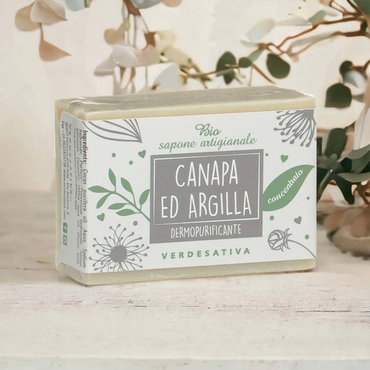Sapone Canapa e Argilla