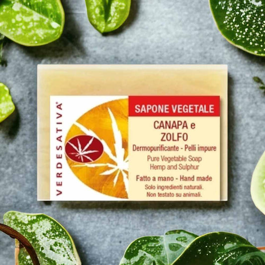 Sapone Canapa e Zolfo