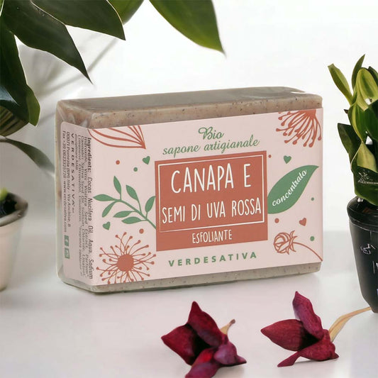 Sapone Canapa e Uva Rossa