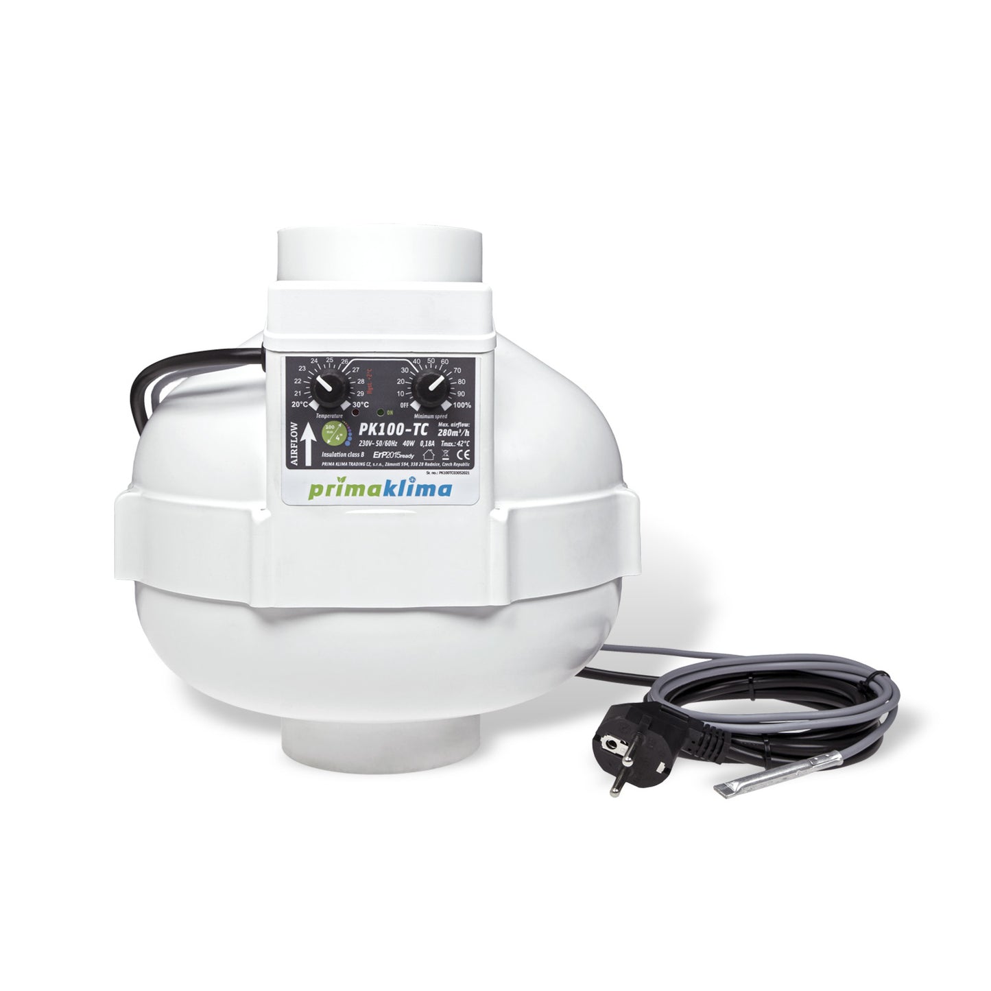 ESTRATTORE PRIMAKLIMA PK100-TC Temperatura Controllata