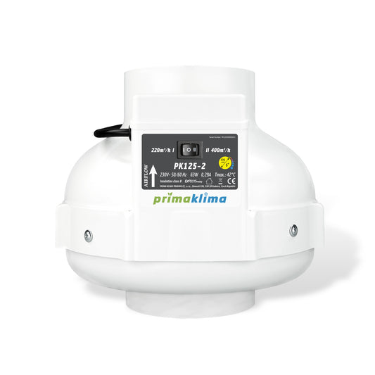 ESTRATTORE PRIMAKLIMA PK125-2 Due velocità