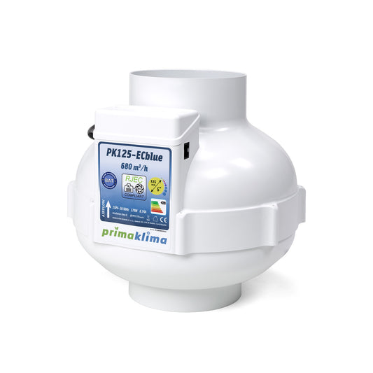 ESTRATTORE PRIMAKLIMA PK125-ECblu